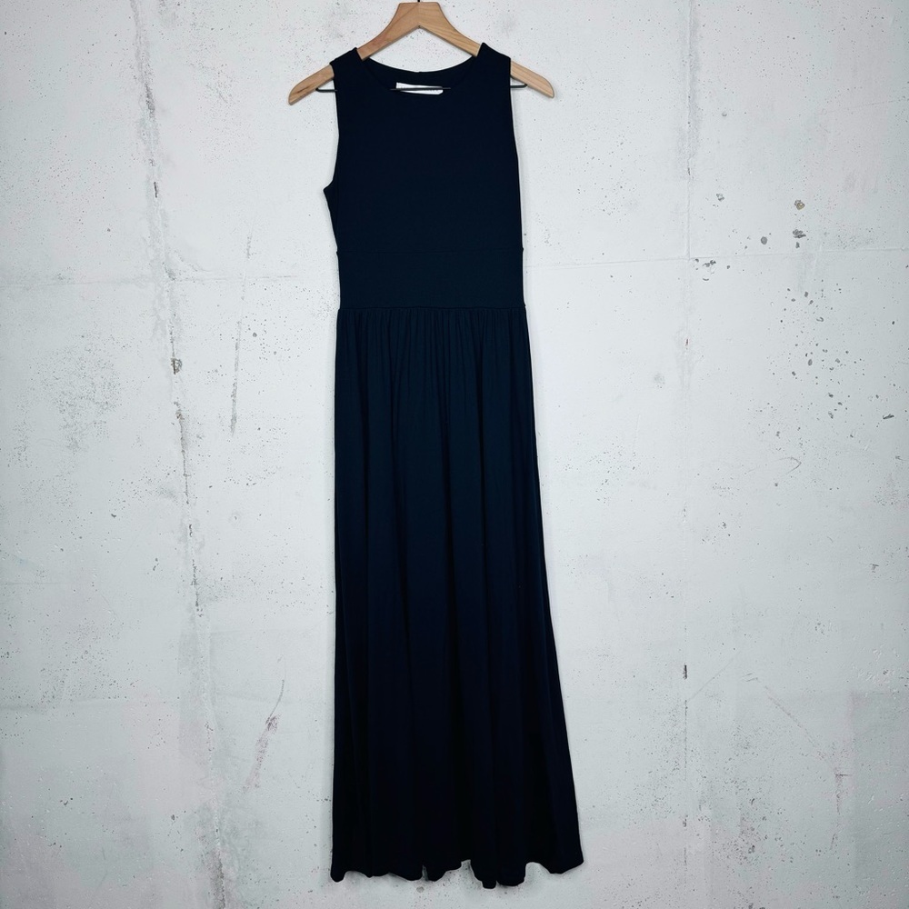 Susana Monaco Cut Out Back Halter Maxi Dress Size Medium